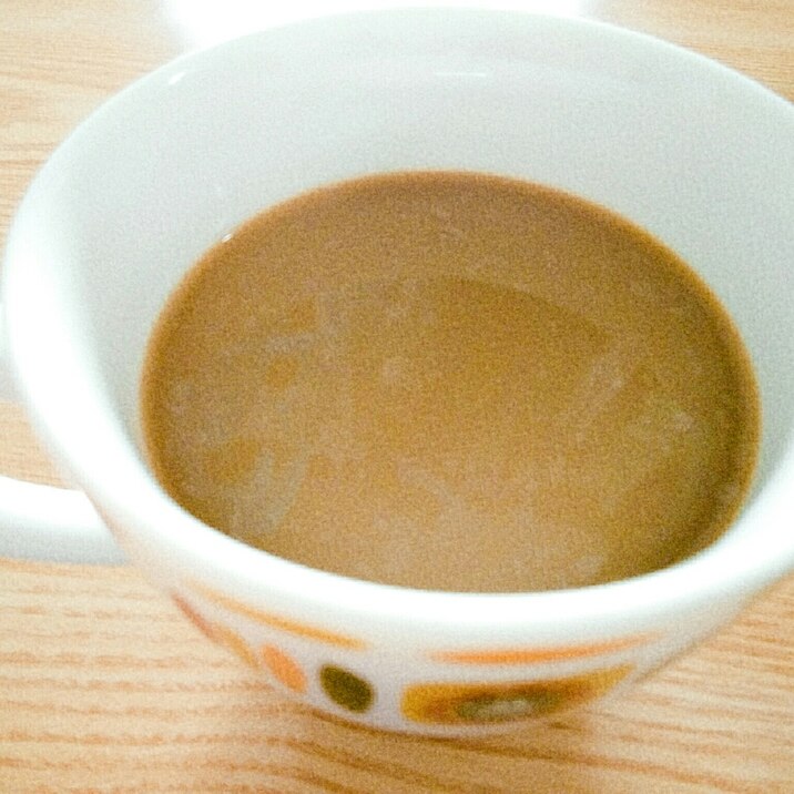 ドリップコーヒーで作る ジンジャーきな粉カフェオレ レシピ 作り方 By はじゃじゃ 楽天レシピ